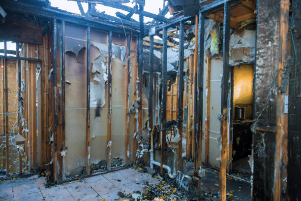 Professional Emergency Fire Cleanup technician working in Trent Woods, NC